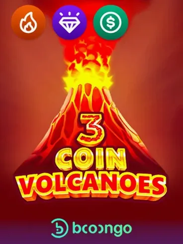 Gokkast 3 Coin Volcanoes van 3Oaks bij Vegas Hero