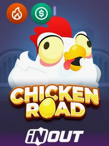 Gokkast Chiken Road van InOut bij Vegas Hero