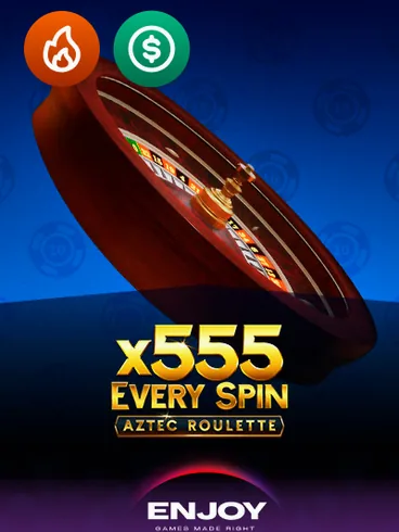 Livetafel Aztec Roulette Enjoy Gaming Live bij Vegas Hero