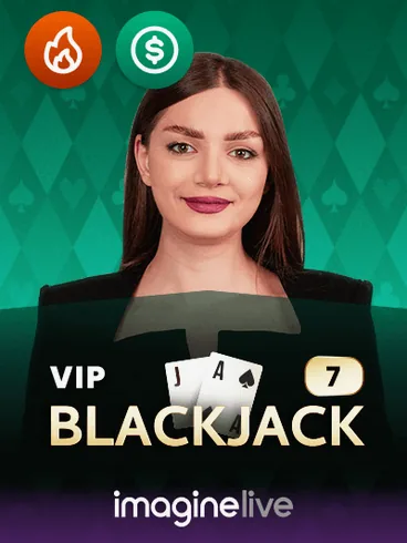 Livetafel VIP Blackjack 7 Imagine Live bij Vegas Hero